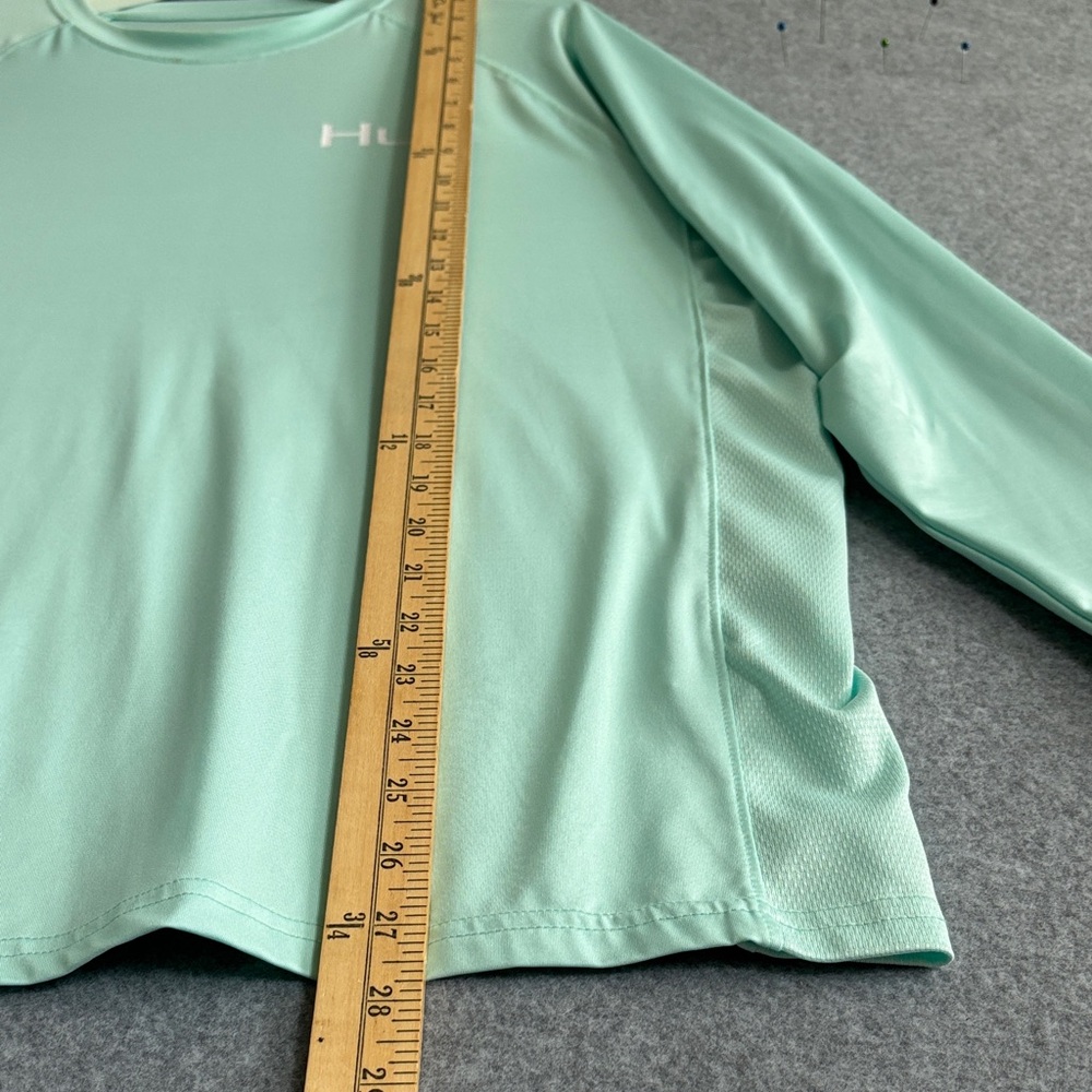 Huk Performance Fabric Shirt M Seafoam - Picture 6 of 7